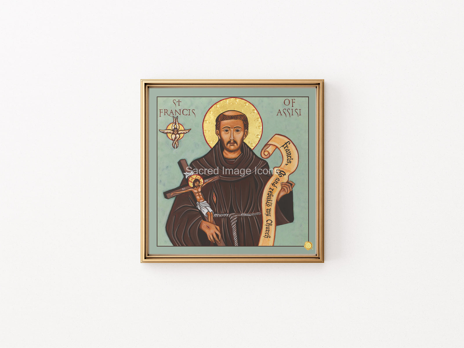 Saint Francis 1 Icon Print