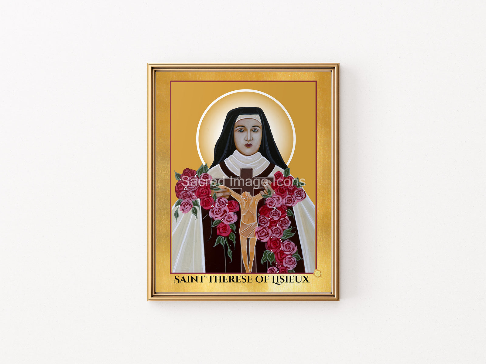 Saint Therese of Lisieux Icon Print