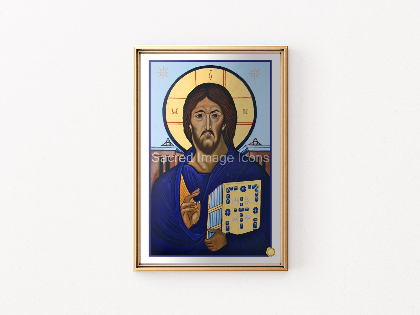 Christ Pantocrator Icon Print