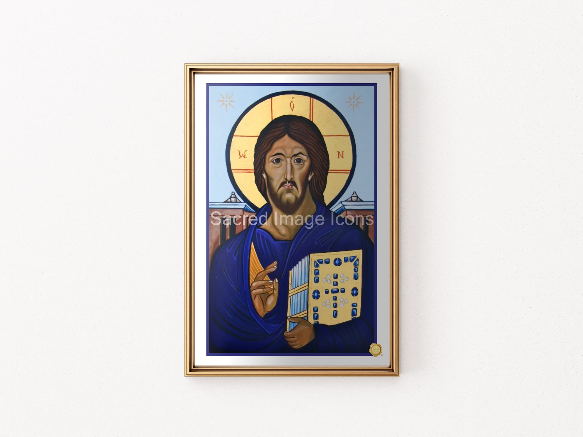 Christ Pantocrator Icon Print