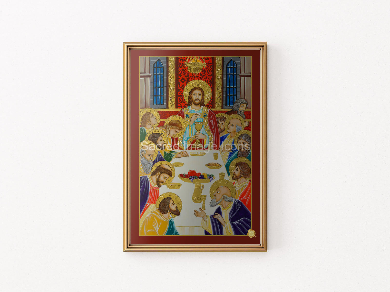The Last Supper Icon Print
