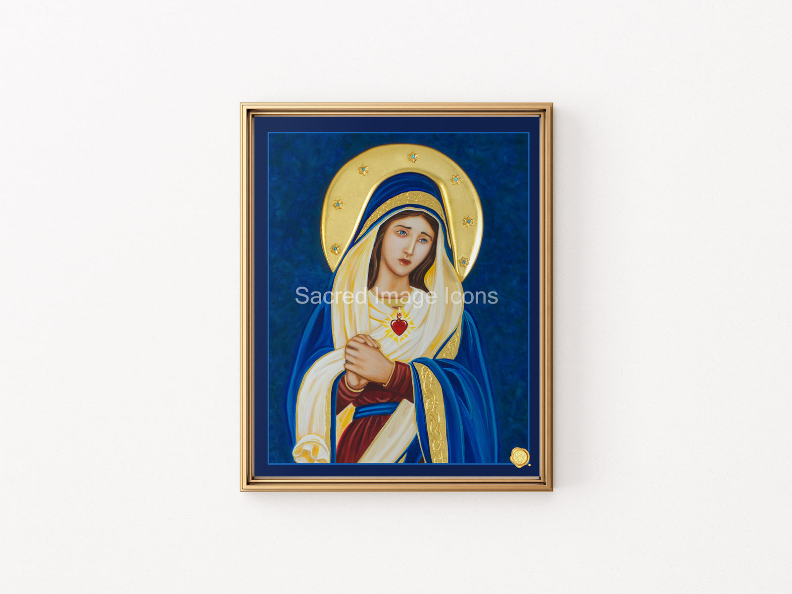 Our Lady of Sorrows 1 Icon Print