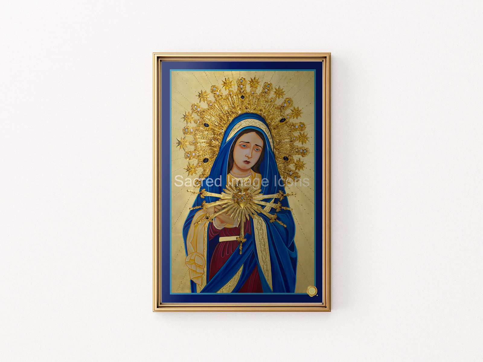 Our Lady of Sorrows Icon Print