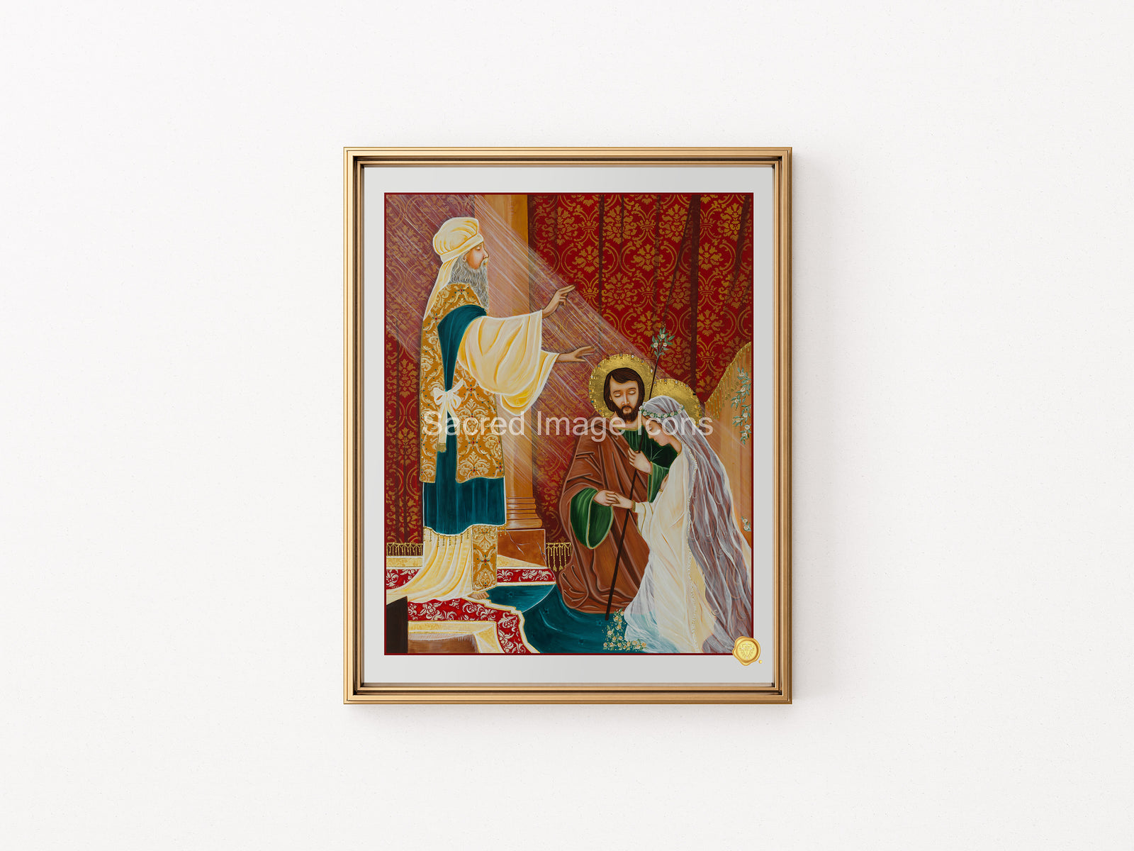The Wedding Blessing Icon Print