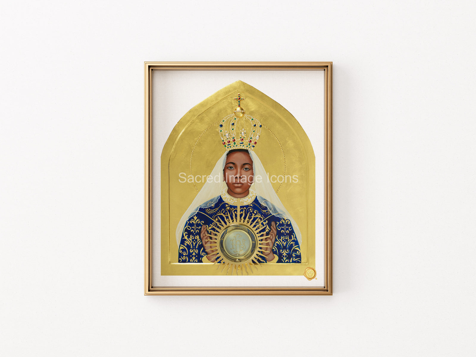 Our Lady of Africa Icon Print