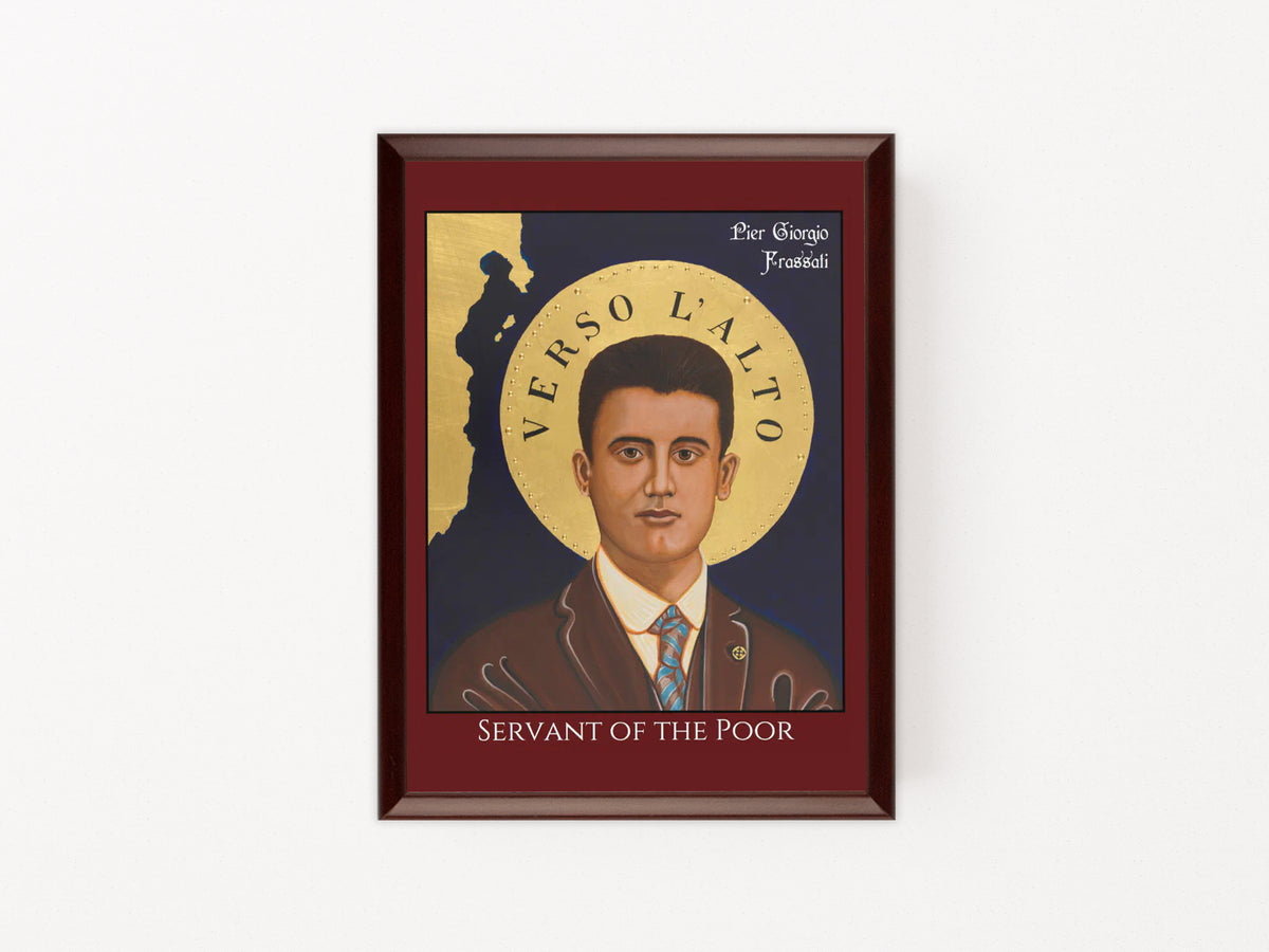 Saint Pier Giorgio Frassati Icon Plaque