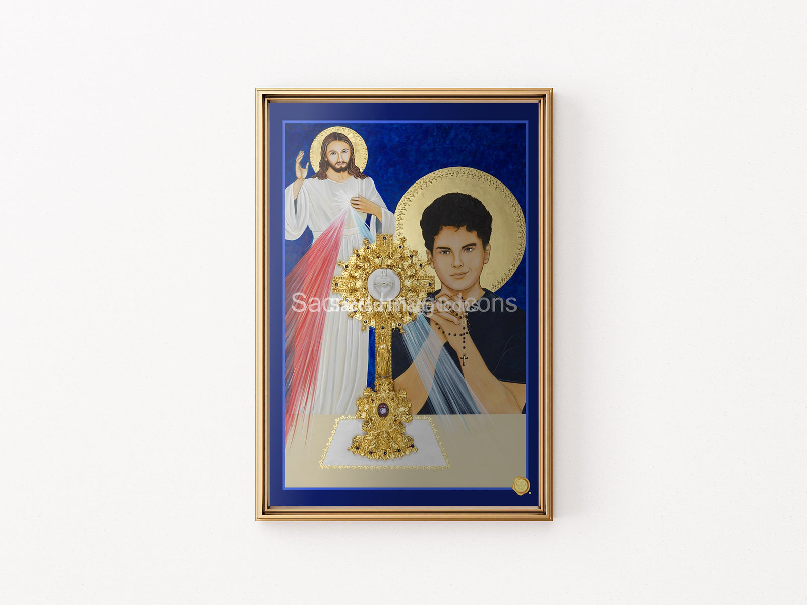 Blessed Carlo Acutis Icon Print