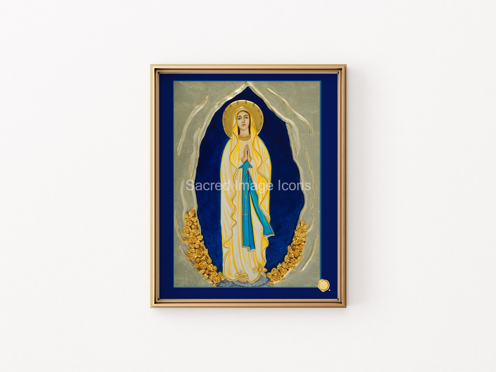 Our Lady of Lourdes 1 Icon Print