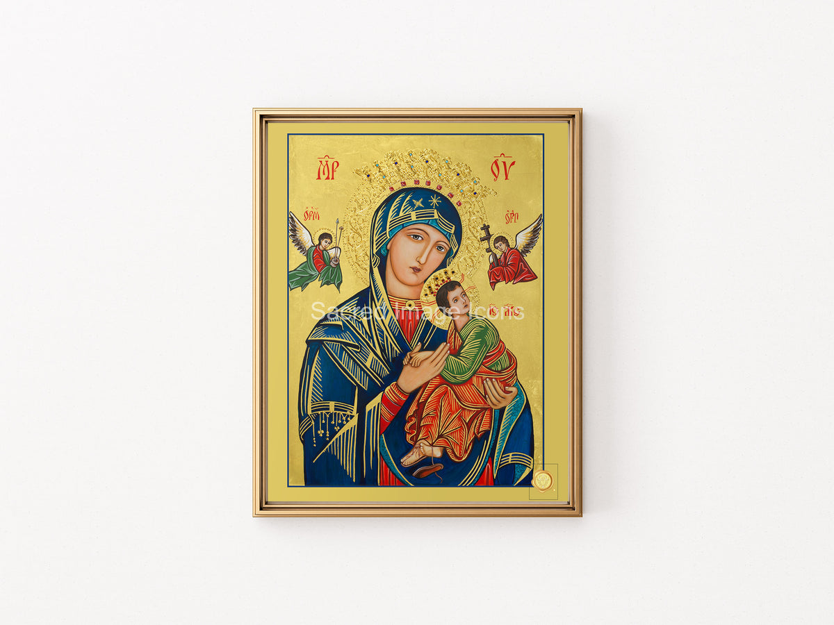 Our Lady of Perpetual Help Icon Print