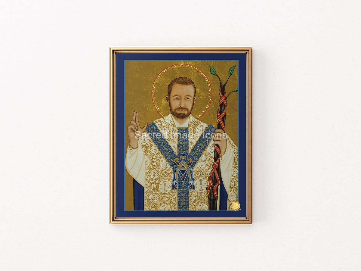 Blessed Stanley Rother Icon Print