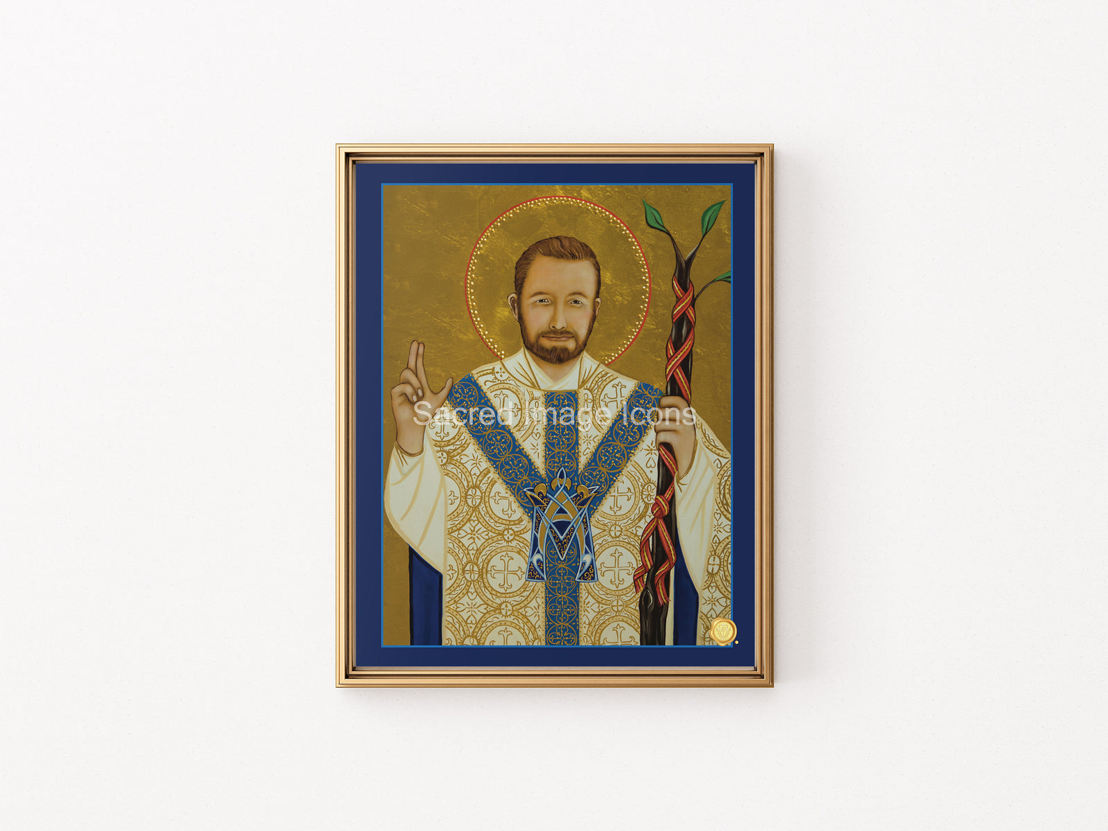 Blessed Stanley Rother Icon Print