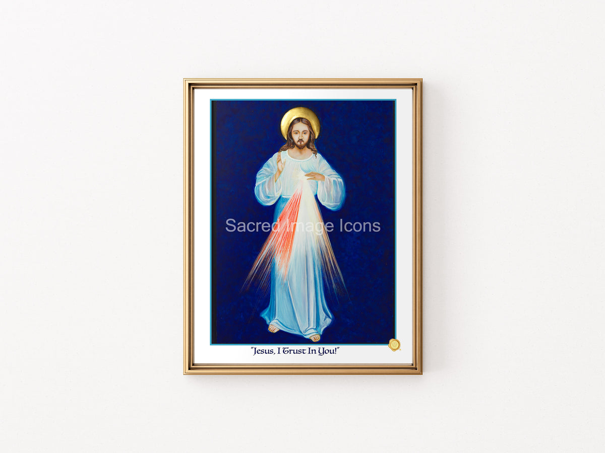 Divine Mercy Icon Print