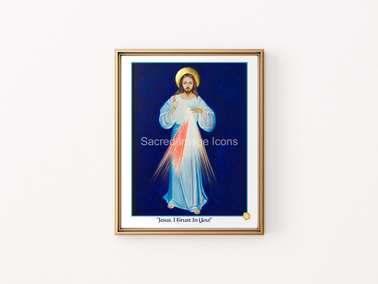 Divine Mercy Icon Print