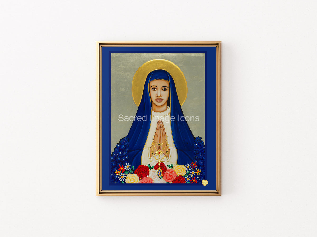 Our Lady of Kibeho Icon Print