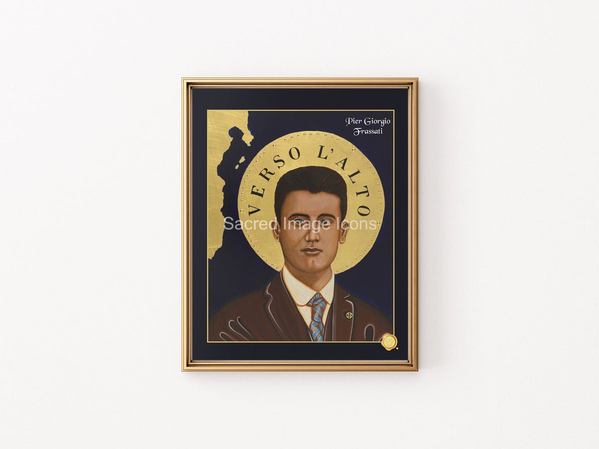 Blessed Pier Giorgio Frassati Icon Print