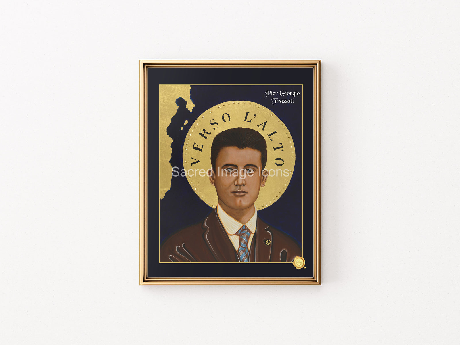 Blessed Pier Giorgio Frassati Icon Print