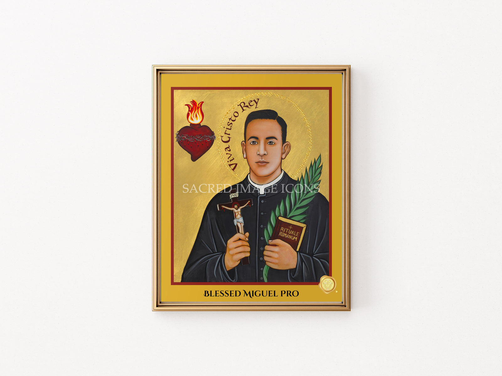 Blessed Miguel Pro - Martyr of the Cristero War Icon Print
