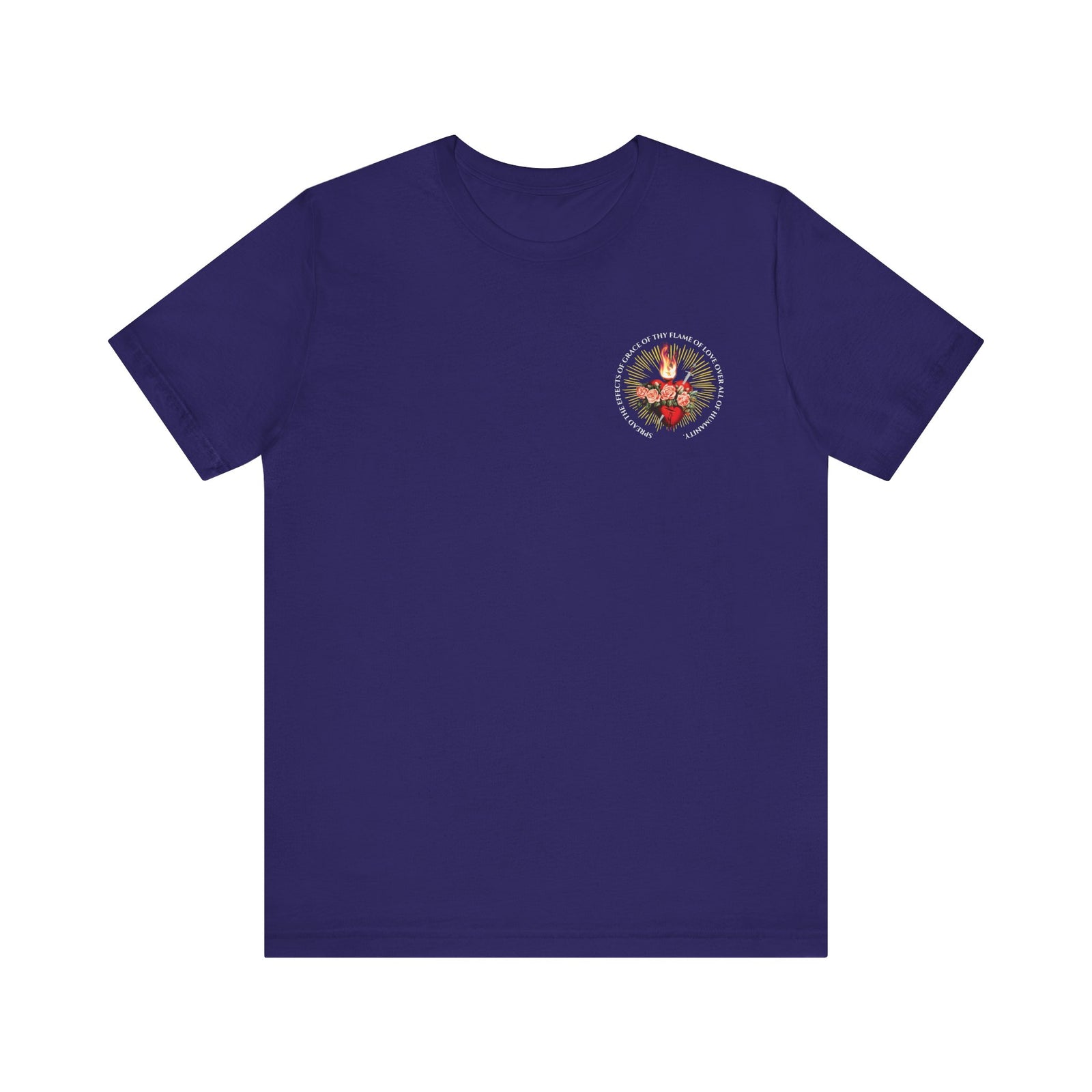 Flame of Love Tee - Devotion to the Blessed Mother - Unisex