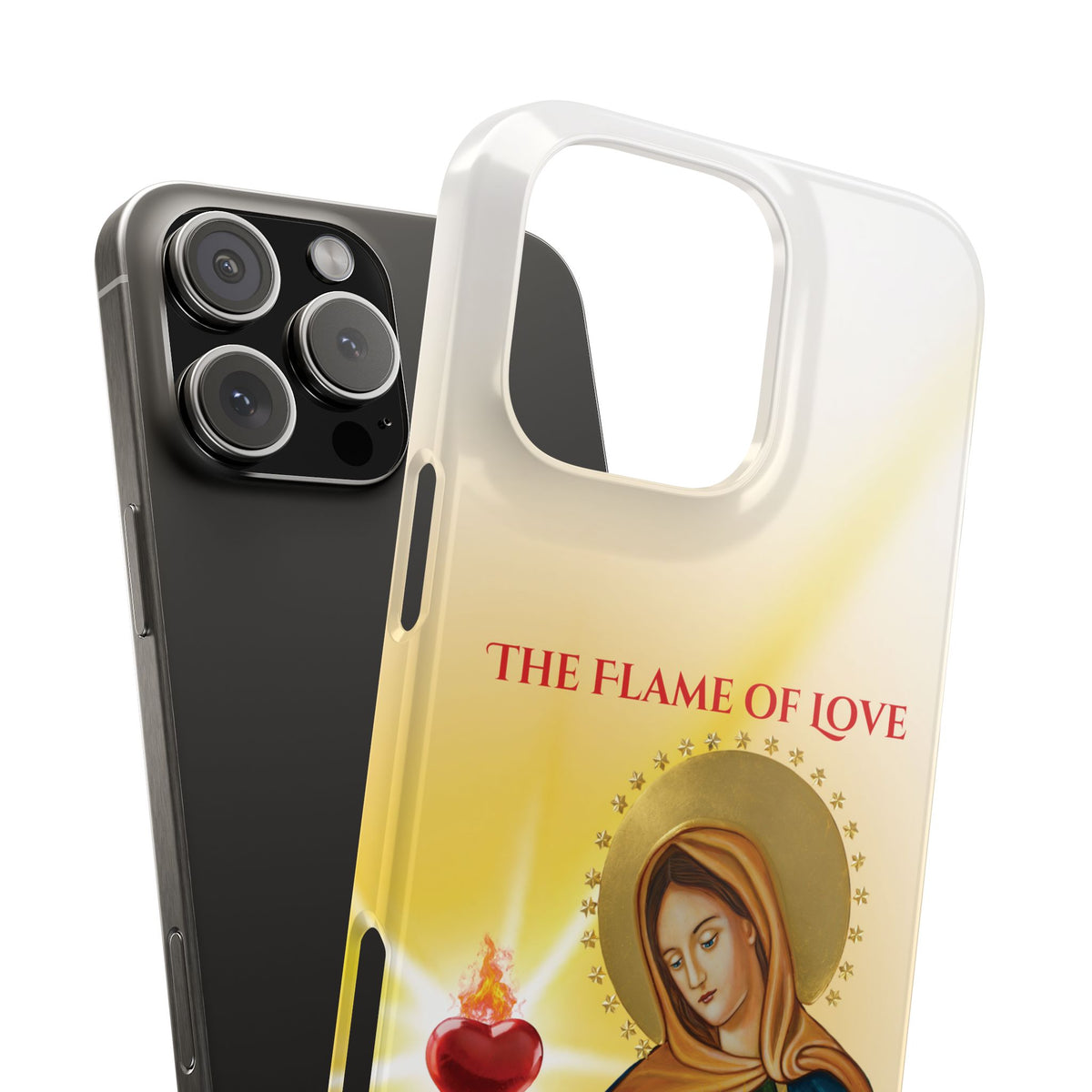 Flame of Love Slim Phone Case