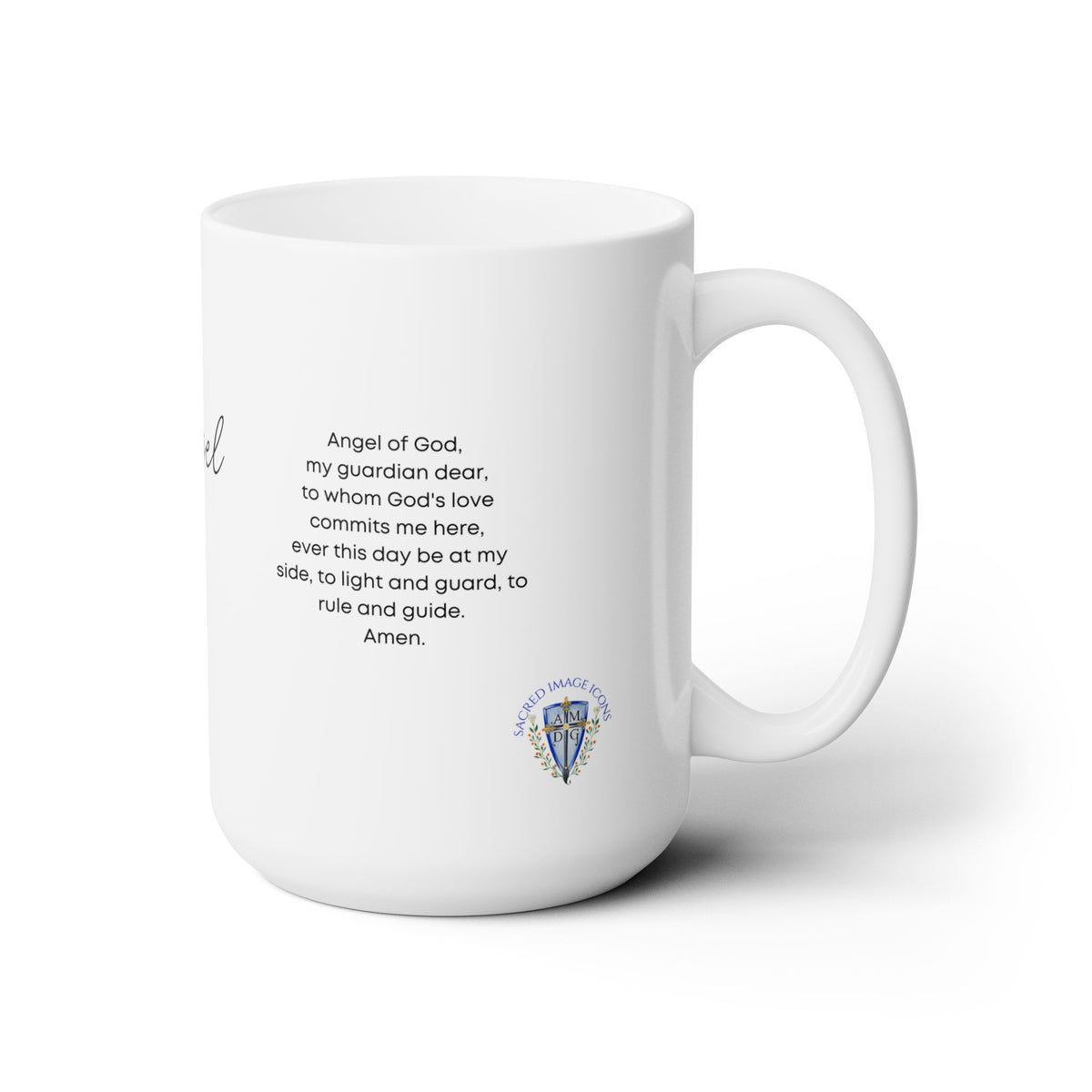 Guardian Angel Prayer Mug 15oz