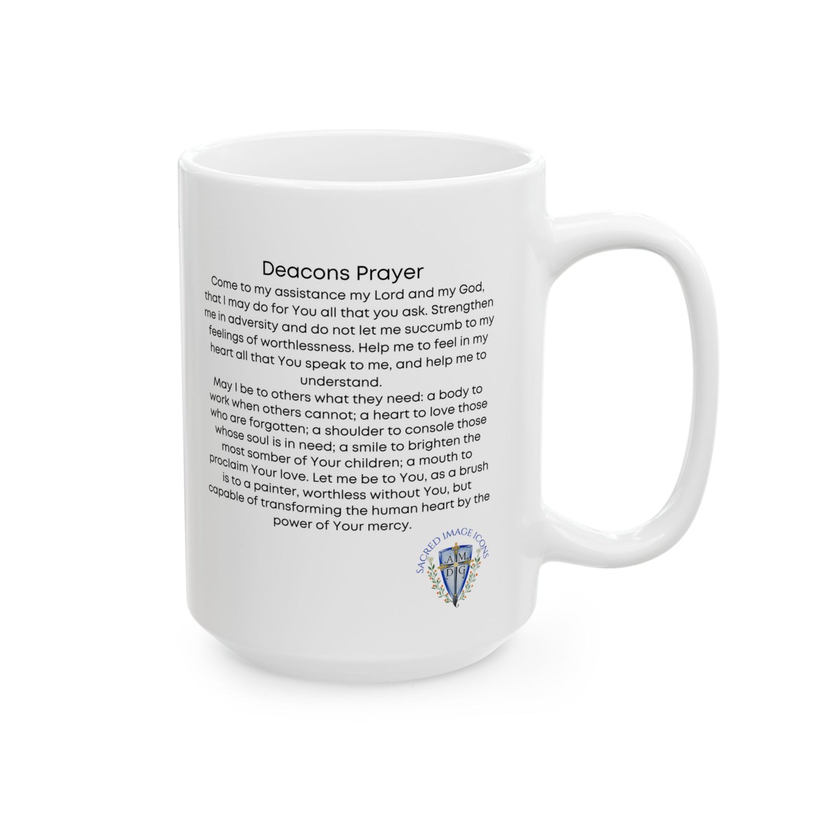 "One Who Serves" Diaconate Ceramic Mug