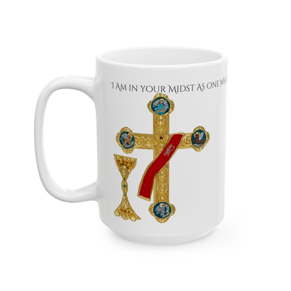 Deaconate Ceramic Mug — &quot;I Am Not One Who Serves&quot;  Coffee Mug (11oz &amp; 15oz)