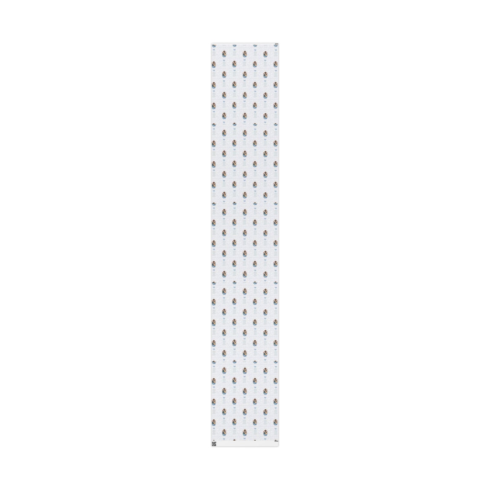 Gift Wrapping Paper - Guardian Angel Prayer (Blue) - Roll