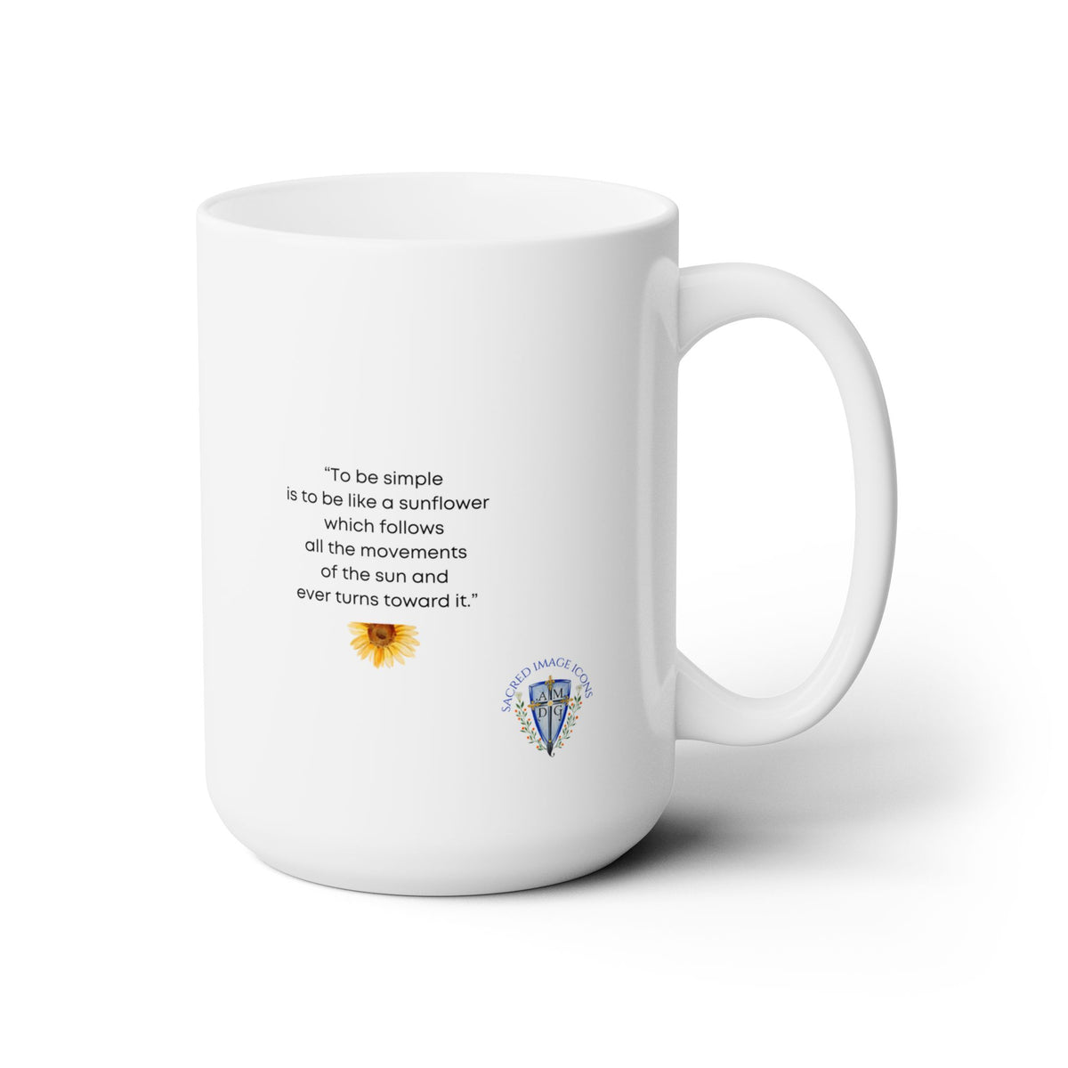 Saint Julia Billiart Prayer Mug 15oz