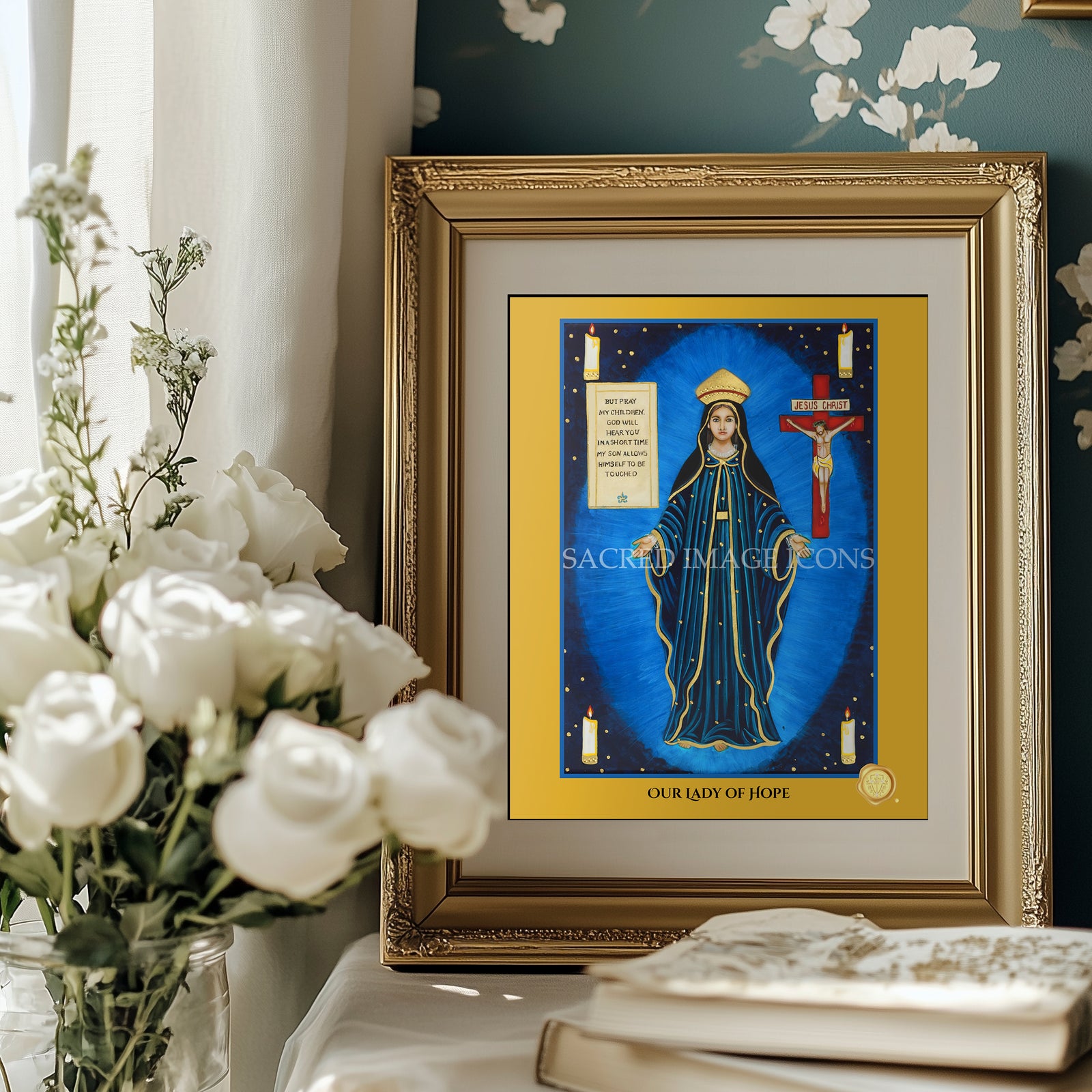 Our Lady of Hope - Icon Print
