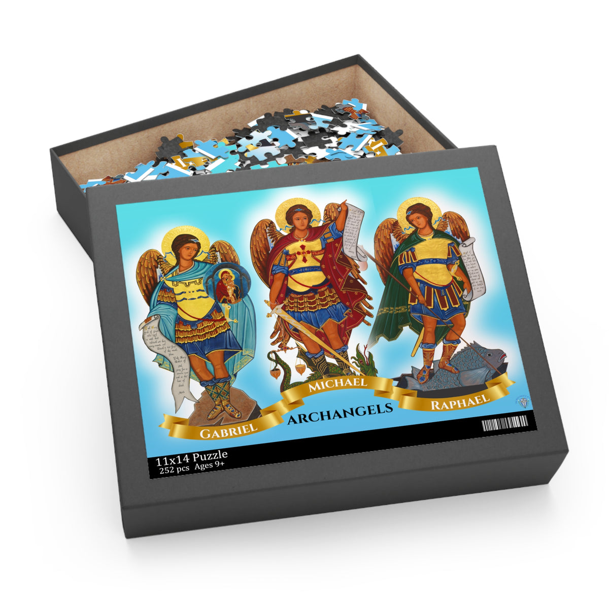 The Archangels Puzzle - Michael, Gabriel &amp; Raphael (120, 252, 500-Piece)