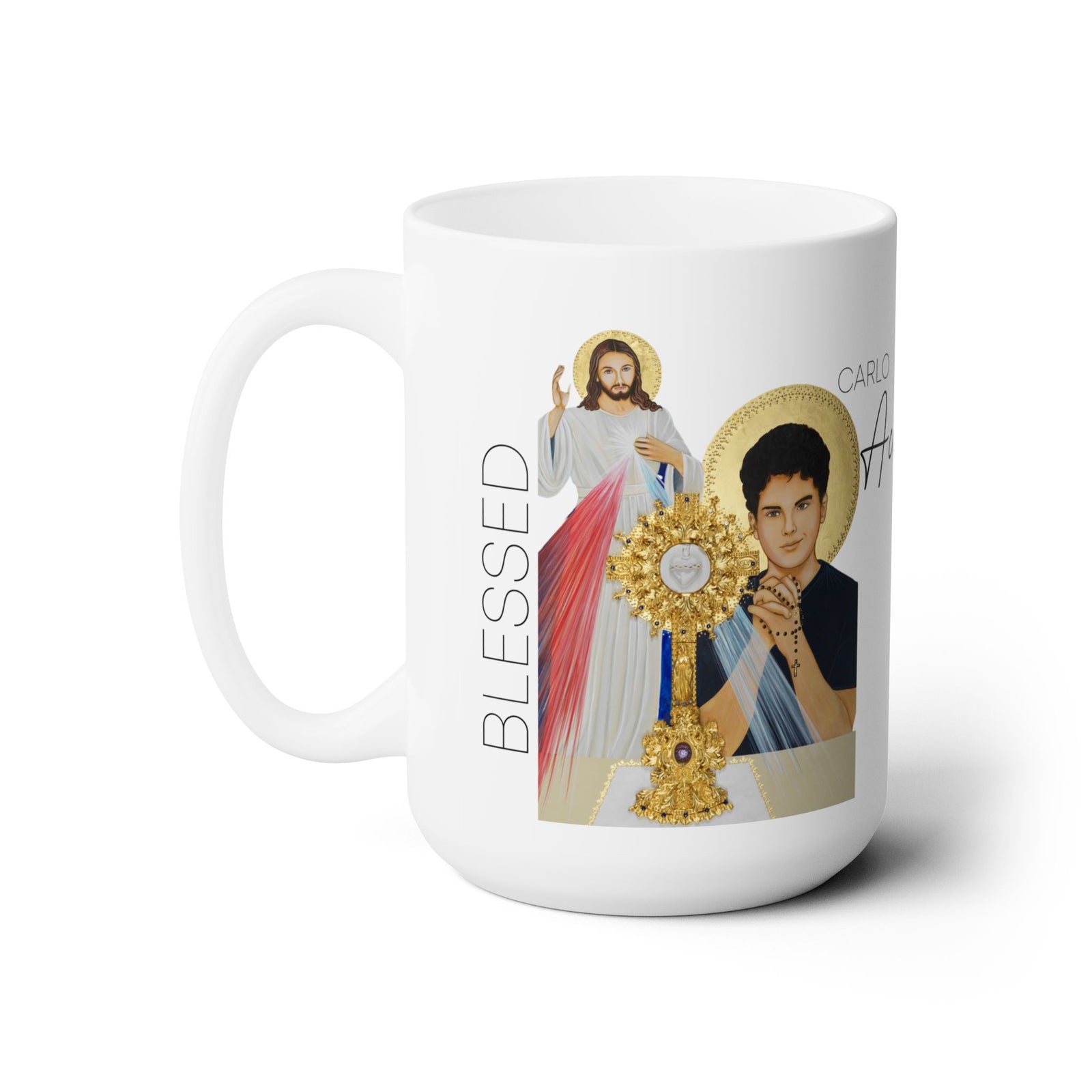 Blessed Carlo Acutis 15oz Ceramic Mug
