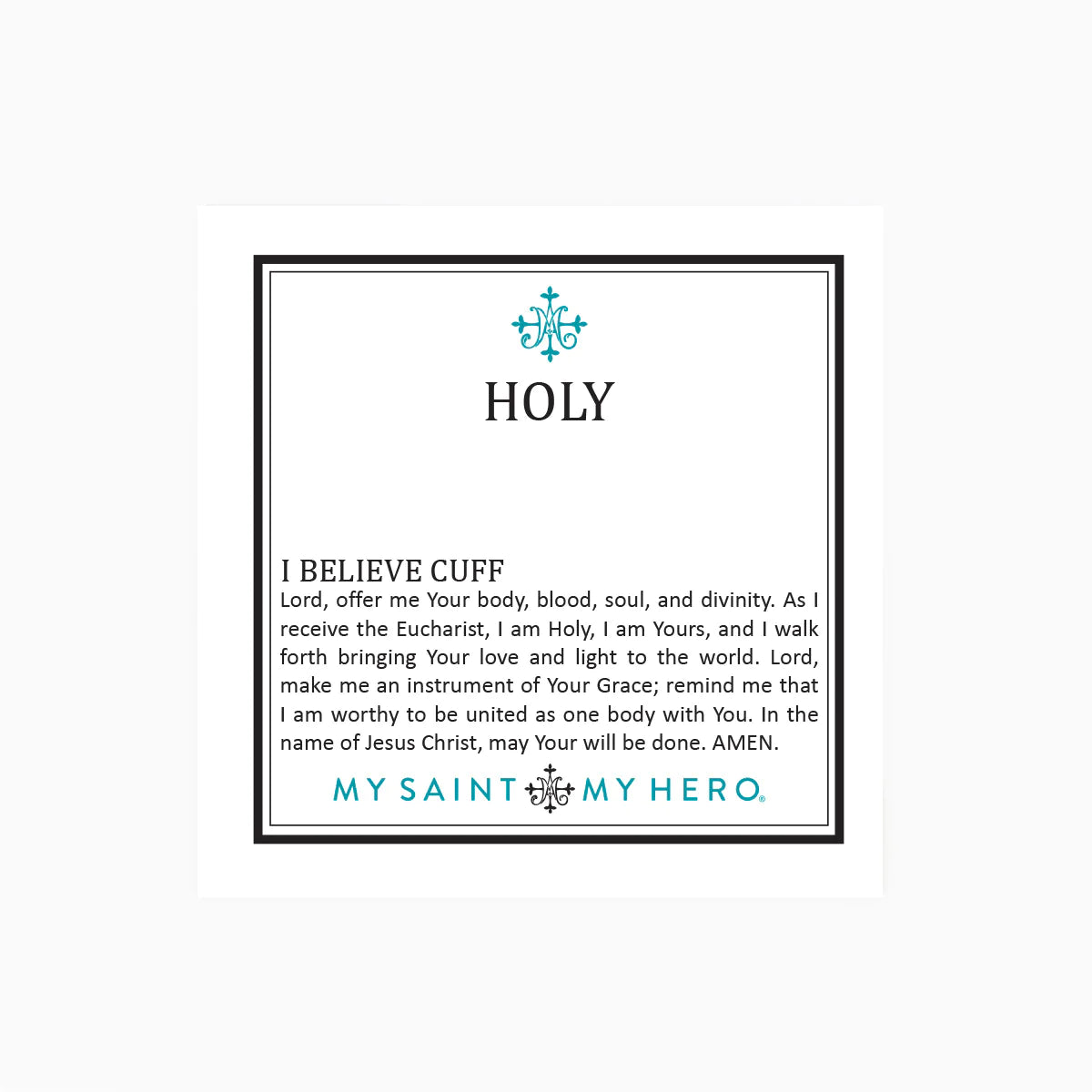 Holy - I Believe Cuff Bracelet