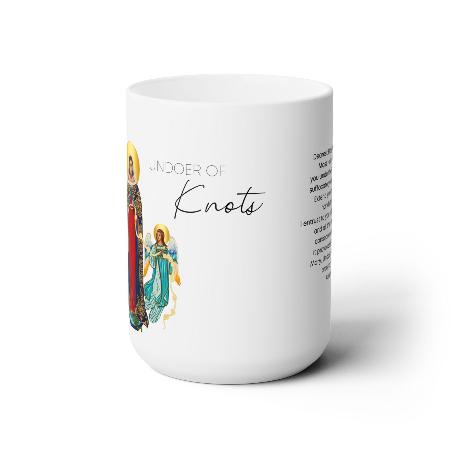 Our Lady Undoer of Knots 15oz Mug