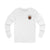 Flame of Love & Sacred Heart Long Sleeve Unisex  Tee