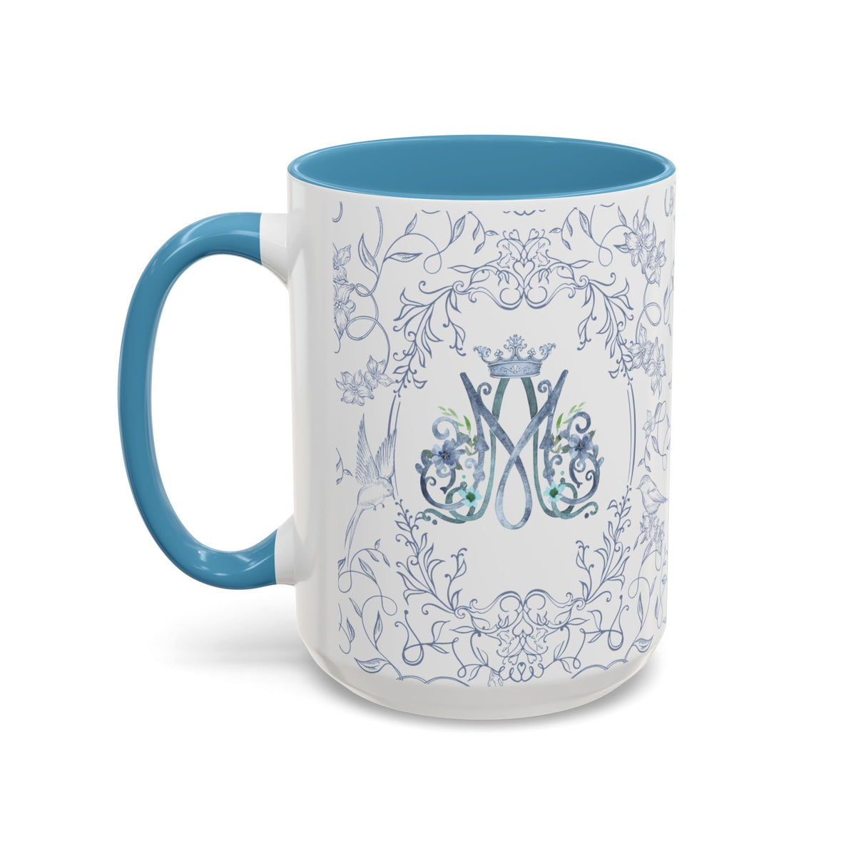 Ave Maria Blue Coffee Mug