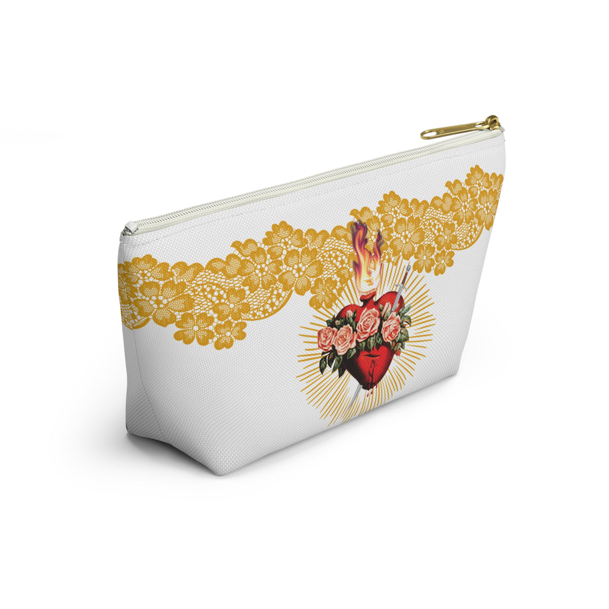 Flame of Love Adoration / Chapel Veil /  Adoration  Pouch