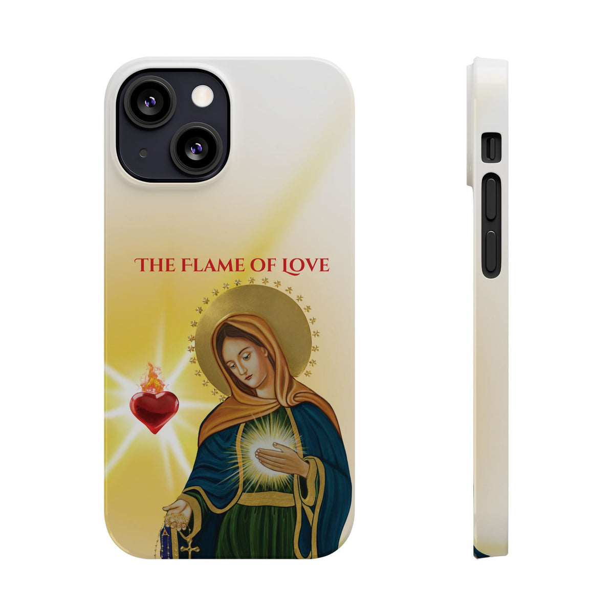 Flame of Love Slim Phone Case