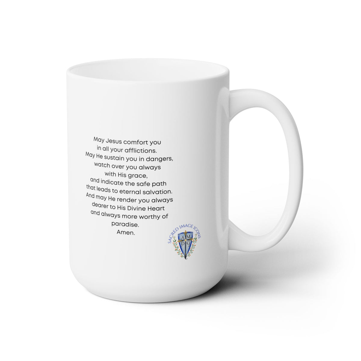 Saint Padre Pio Prayer Mug 15oz
