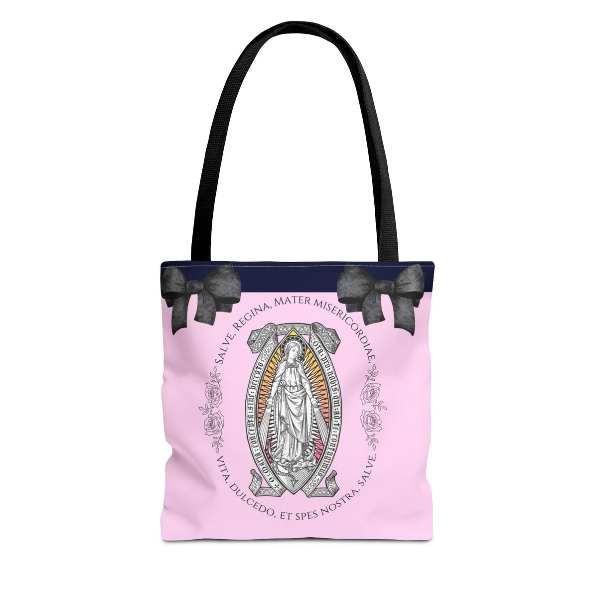 Blessed Mother Tote Bag - Pink