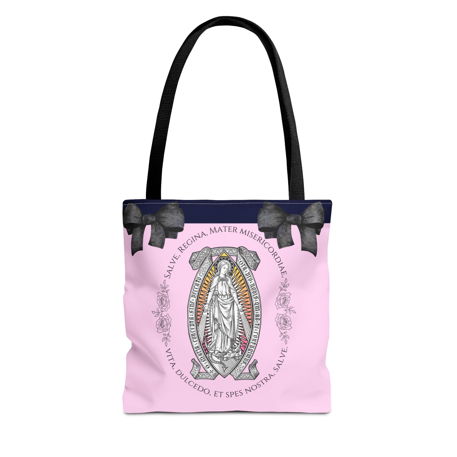 Blessed Mother Tote Bag - Pink