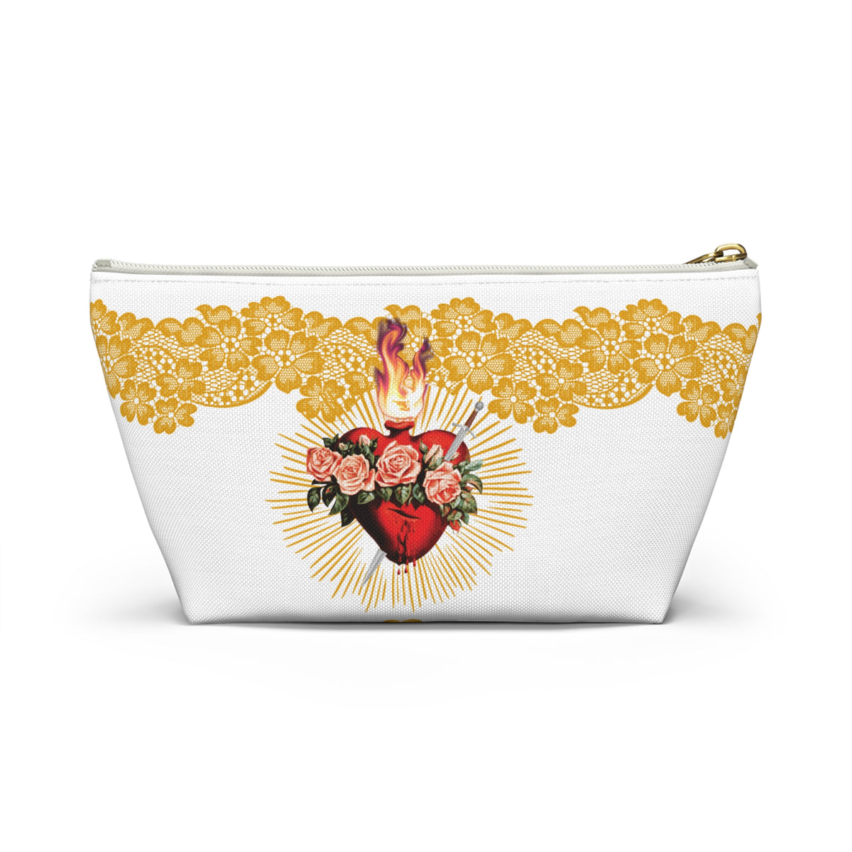 Flame of Love Adoration / Chapel Veil /  Adoration  Pouch