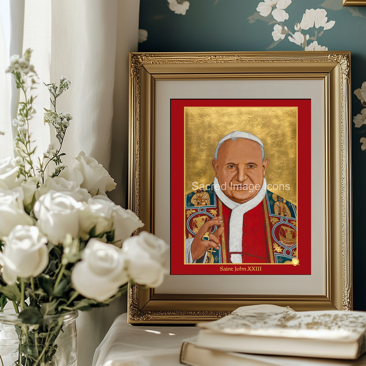 Saint John XXIII Icon Print