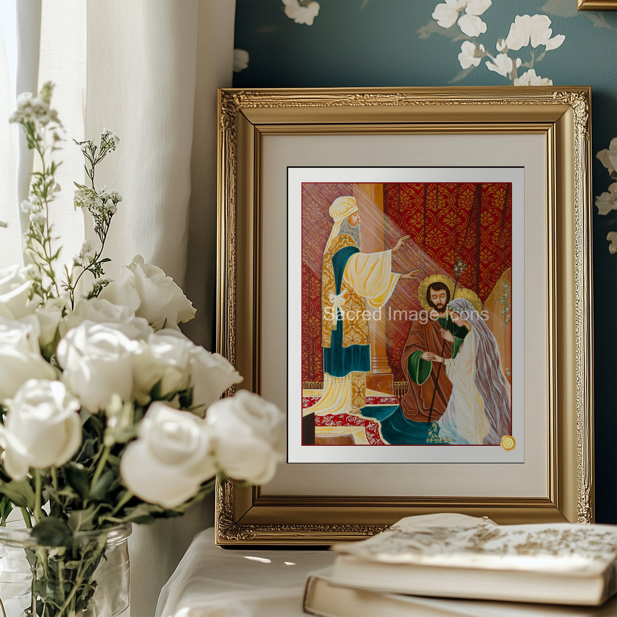 The Wedding Blessing Icon Print