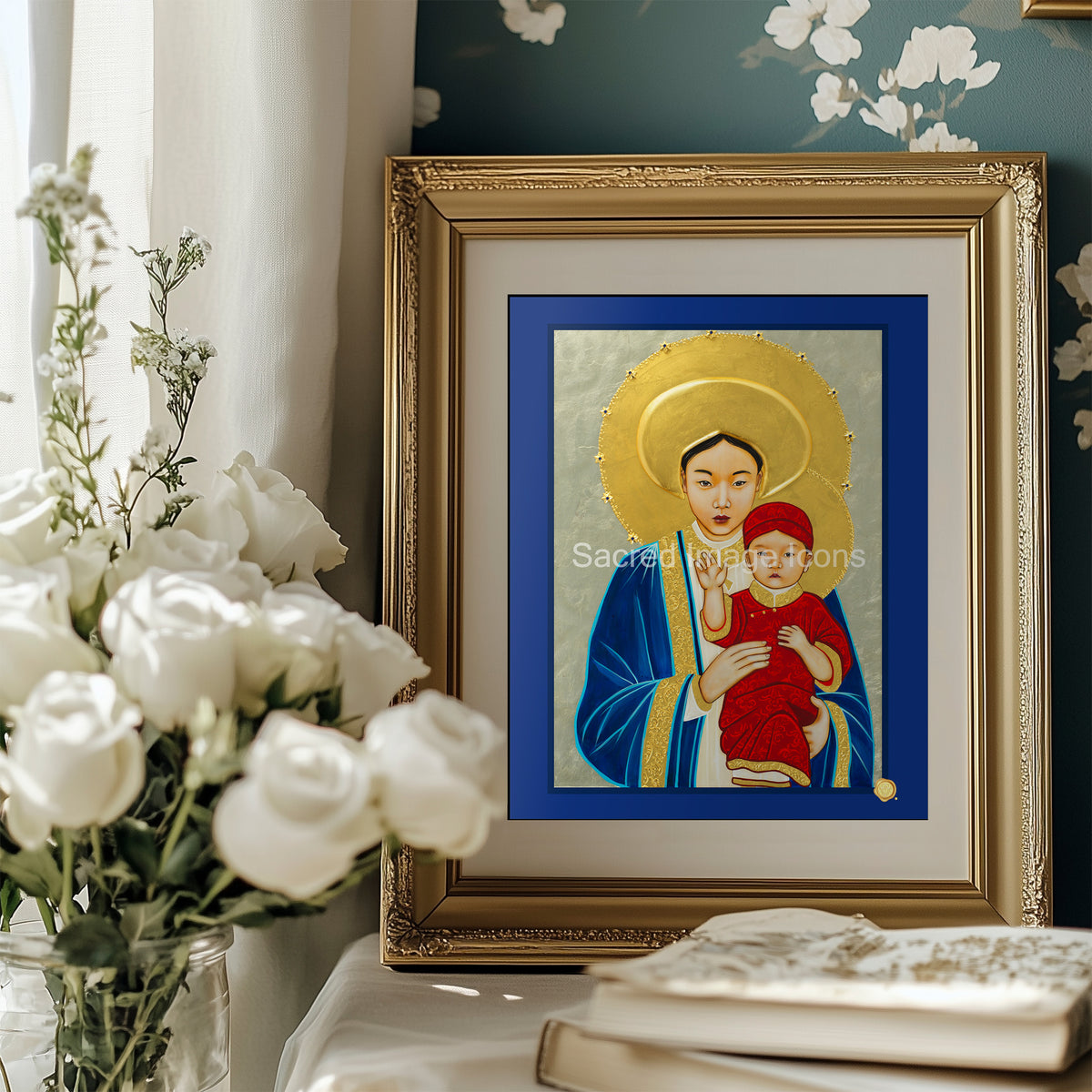 Our Lady of La Vang Icon Print
