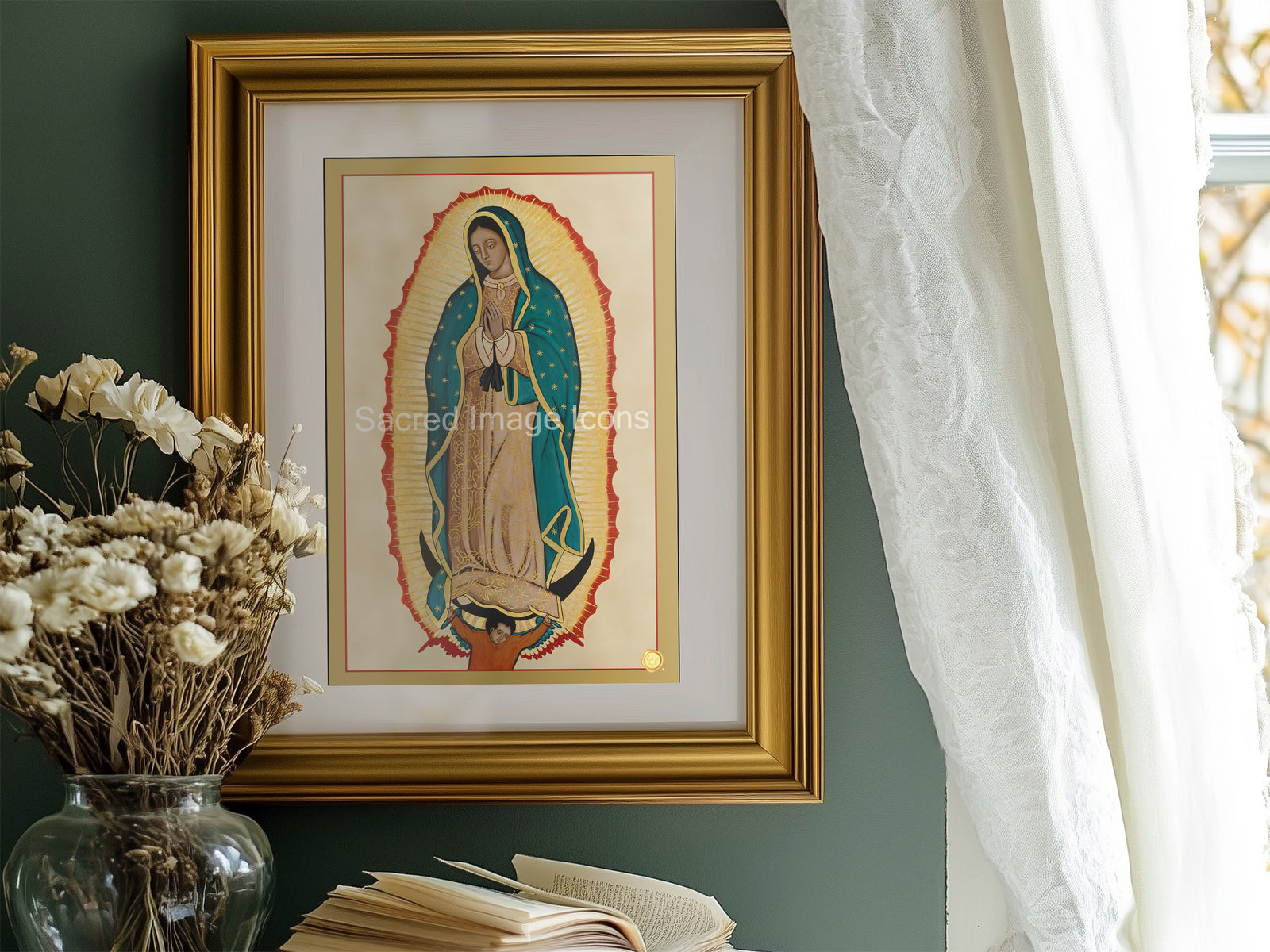 Our Lady of Guadalupe 3 Icon Print