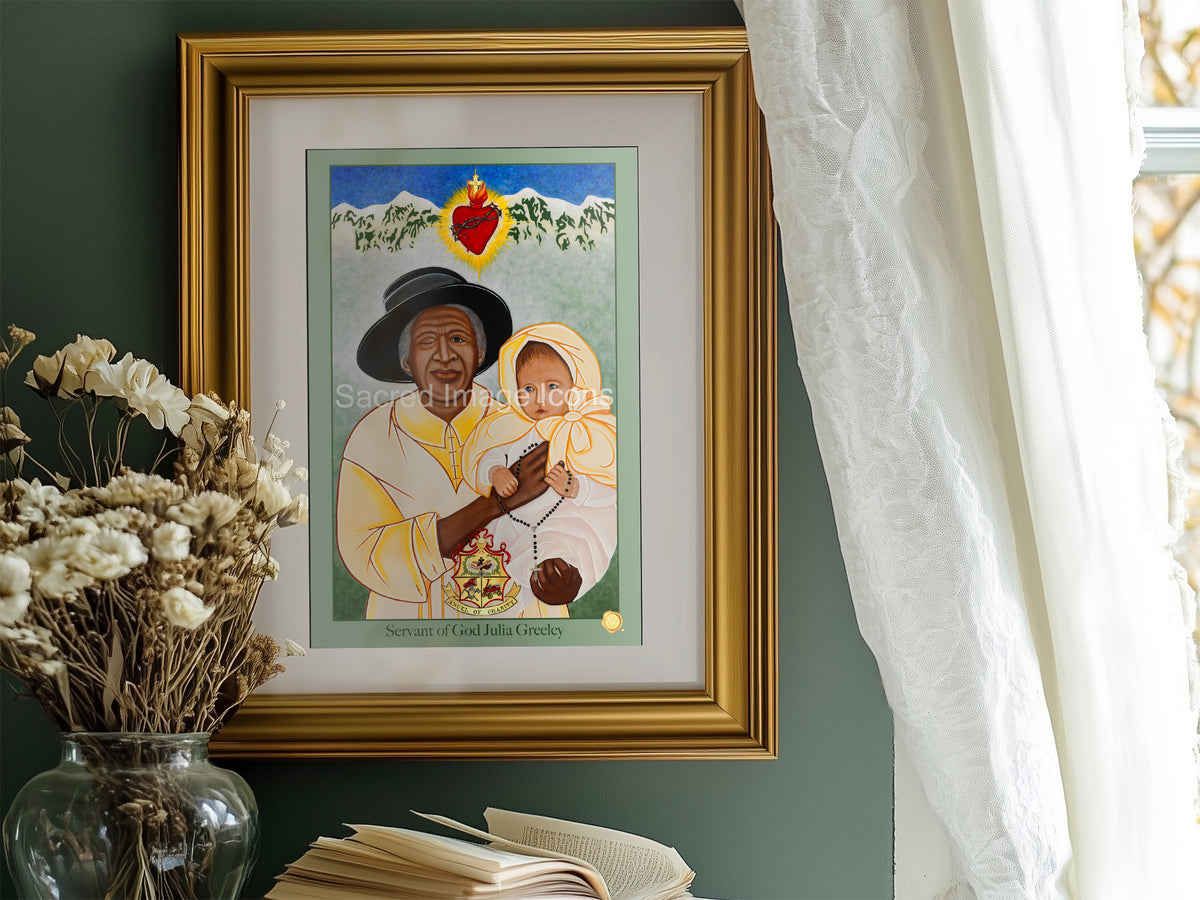 Julia Greeley Icon Print