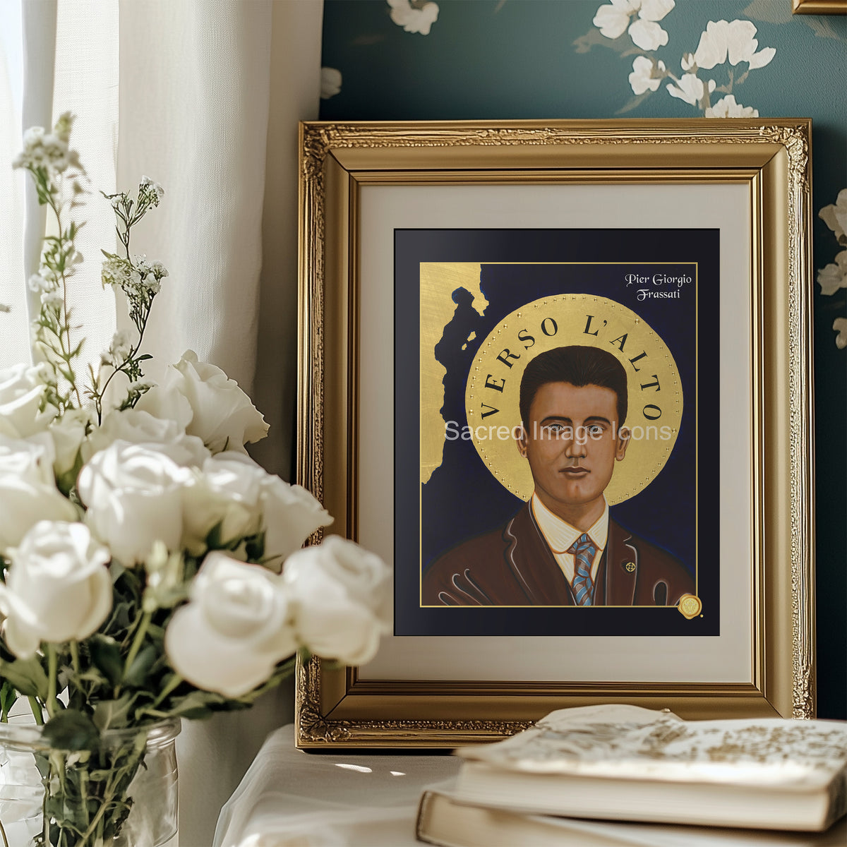 Blessed Pier Giorgio Frassati Icon Print