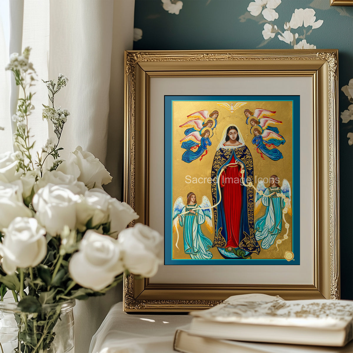 Our Lady Undoer of Knots Icon Print