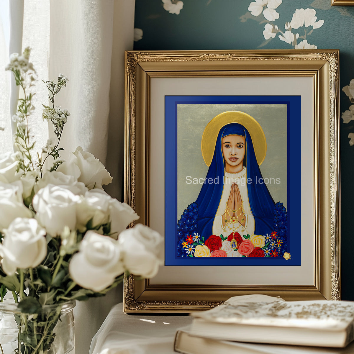 Our Lady of Kibeho Icon Print