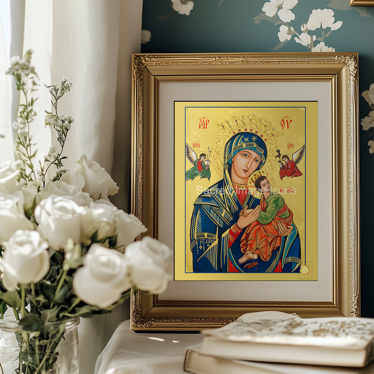Our Lady of Perpetual Help Icon Print